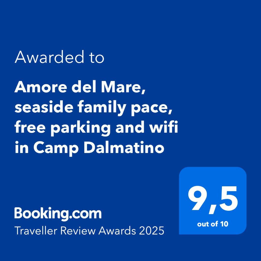 דראגה Amore Del Mare, Seaside Family Pace, Free Parking And Wifi In Camp Dalmatino מראה חיצוני תמונה